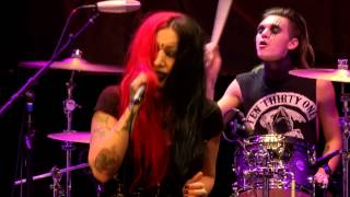 New Years Day  Epidemic Live 2015 Warped Tour Kickoff Party [upl. by Helman291]