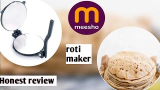 Roti maker honest review  from meesho  worth buying  meesho kitchen finds [upl. by Eward]