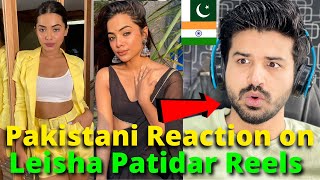 Pakistani React on Indian  Leisha Patidar Instagram REELS VIDEOS  Reaction Vlogger [upl. by Edrick]