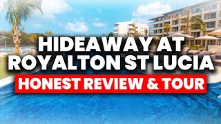 Hideaway at Royalton Saint Lucia All Inclusive  HONEST Review amp Tour [upl. by Farly]