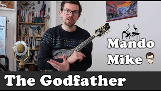 Theme from The Godfather  Mandolin Lesson Beginner amp Intermediate [upl. by Ginny696]