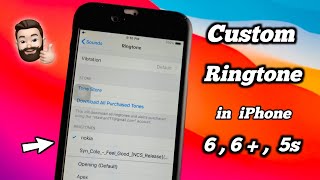 How to set any Song as Ringtone in iPhone 6  6  5s [upl. by Ojoj535]