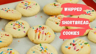 How To Make Whipped Shortbread Cookies [upl. by Llahsram85]