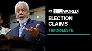 Xanana Gusmao claims vote count irregularities following TimorLeste election  The World [upl. by Andryc]