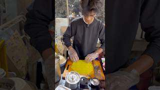 Spicy 🌶️ 🥵Tibetan Laphing Noodles ll Delhi street food  shorts food streetfood ytshorts [upl. by Icaj157]