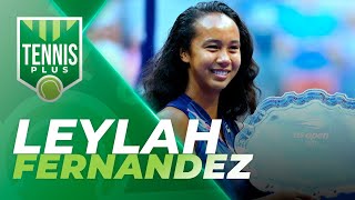 Entrevista Leylah Fernandez 🎾 Tennis Plus 🏆 [upl. by Juli]