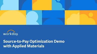 Workday S2P Optimization [upl. by Enowtna]