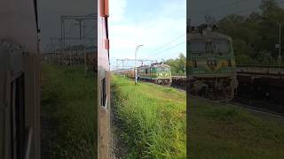 12133 Mangalore Express shortsvideo train indianrailwaysmakers [upl. by Brenn691]