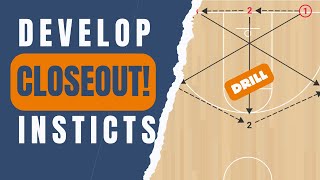 My 1 Drill for Defensive Closeouts [upl. by Anaibib]