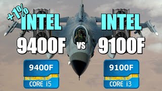 9400F vs 9100F  1660S CSGO Fortnite PUBG GTAV Overwatch [upl. by Leoine]