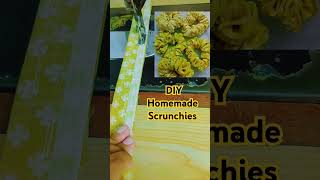 How to make Scrunchies diy tutorial shortvideo scrunchies businessideas hairaccessories [upl. by Eiahpets806]