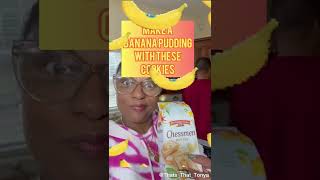 How To Make Homemade Banana Pudding  Banana Pudding with Pepperidge Farms Cookies shorts [upl. by Valentin]