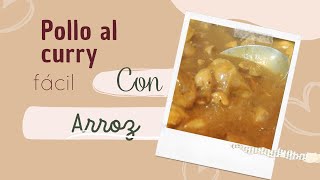 Pollo al curry fácil [upl. by Naenej]