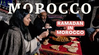 RAMADAN in MOROCCO  IFTAR with the locals in MARRAKESH amp IMLIL AMAZIGH PEOPLE [upl. by Aitetel998]