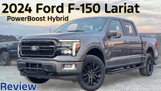 2024 Ford F150 Lariat PowerBoost Hybrid Review [upl. by Eleni]