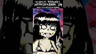 Weirdtober Night 2 El Llanto de Los Zombies timelapseart halloween halloweenart halloweenmusic [upl. by Okoyik148]