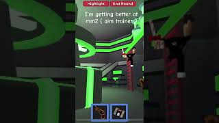 mm2 aim trainer practice day 3 roblox [upl. by Frere]