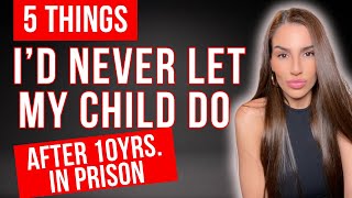 AFTER MEETING BAD PEOPLE IN PRISON  i’d NEVER put my kiddo in these situations [upl. by Felicidad]