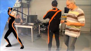 Motion Capture  Flexible fullbody cameraless Motion Capture Solution [upl. by Noak]