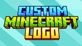 How to make a Minecraft SMP logo [upl. by Olshausen]