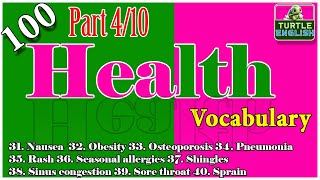 quotHealth Vocabulary 100 Understanding Common Disease Termsquot  Part 410 [upl. by Kazue]