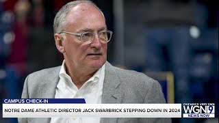 Notre Dame AD Jack Swarbrick will step down – and his replacement is in place [upl. by Lasky]