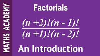 An introduction to Factorial Notation [upl. by Siramad19]