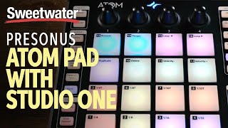 Using PreSonus ATOM Pad with Studio One DAW Software [upl. by Clarabelle]