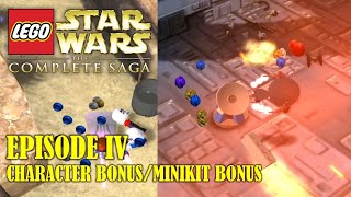 LEGO Star Wars The Complete Saga  Episode IV Character BonusMinikit Bonus [upl. by Dremann]