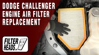 How to Replace Engine Air Filter 2022 Dodge Challenger V6 36L  TA36167 AF5197 [upl. by Odranar]