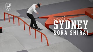 Sora Shirais first SLS Win  SLS Sydney 2024  Best Tricks [upl. by Gipson]