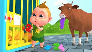 Animal Dance Song Compilation  Kids Songs and Nursery Rhymes  Baby SumoCoco [upl. by Galasyn]