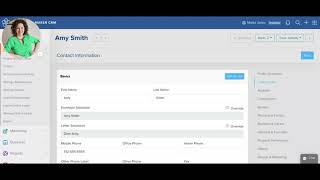 Referral Maker CRM Dashboard and Add Contact [upl. by Eiser]