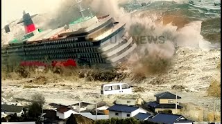 MEGA Cruise Ships and ICEBREAKERS Ram ICE In STORM [upl. by Sissel]