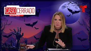 ESPECIAL DE HALLOWEEN 😱👻🎃⚰️🏚️  Caso Cerrado  Telemundo [upl. by Anahsek]