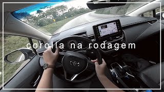 ACELERANDO o TOYOTA COROLLA 20 XEi CVT na DESCIDA e SUBIDA da SERRA ANCHIETA [upl. by Tomkiel]