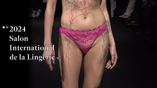 2024 Salon International de la Lingerie ✨｜Antigel The Selection New French Lingerie Show [upl. by Annodas876]