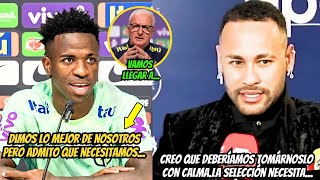 🚨¡URGENTE MIRA LO QUE DIJO VINI JR DESPUÉS DEL PARTIDO NEYMAR FALTA EN LA SELECCIÓN [upl. by Mercado312]