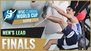 🔥IFSC Men Lead Final Koper 2024 World Cup🔥 [upl. by Ahtanamas]