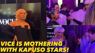 VICE GANDA INTERACTION WITH KAPUSO STARS RURU amp BIANCA  CHIKAHAN WITH KYLINE amp MAVY [upl. by Adelpho]