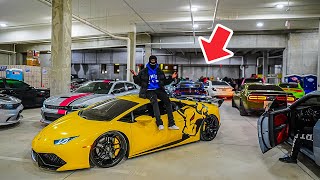 I TOOK MY 1OF1 LAMBORGHINI TO A MEET MUST WATCH [upl. by Ahseiyk]