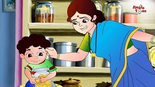 Bolo Chutti Milegi kyaबोलो छुट्टी मिलेगी क्या  Lakdi ki Kathi Hindi Rhymes by Jingle Toons [upl. by Atsylak]