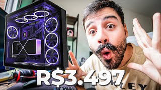 Melhor PC GAMER de 3500 Reais que você pode MONTAR HOJE [upl. by Seigel]