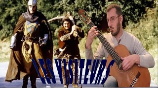 Générique de fin  LES VISITEURS Guitare Classique [upl. by Balmuth33]