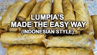 How to Make Lumpia the Easy Way [upl. by Samuelson]