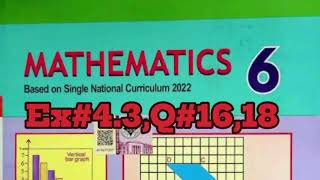 Ex43Q1618 class 6 Math [upl. by Arimak978]