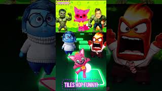 Pink Fong Exe VS Inside Out 2VS Coffin Dance Tiles Hop viral song trending shorts [upl. by Culbertson]