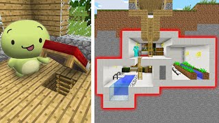 How To Build A Modern Secret Base in Minecraft [upl. by Georgeanne405]