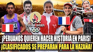 ¡QUIEREN HACER HISTORIA ESTOS SON LOS DEPORTISTAS PERUANOS QUE IRAN POR EL ORO EN PARIS 2024 [upl. by Ancelin]