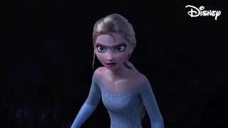 Frozen 2  Elsa vs The Dark Waters Clip  HD 1080p Blu Ray [upl. by Isaacson]